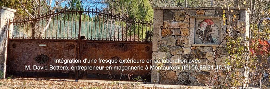 Fresque, maçonnerie, rénovation, bâti ancien à Montauroux 83